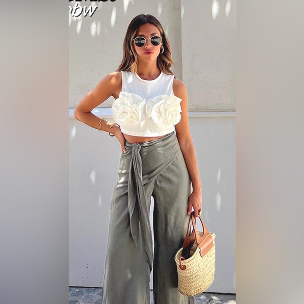 NWT ZARA Crop Top